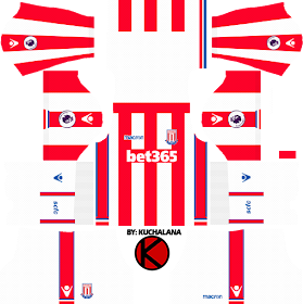 Stoke City F.C. Kits 2017/2018 - Dream League Soccer