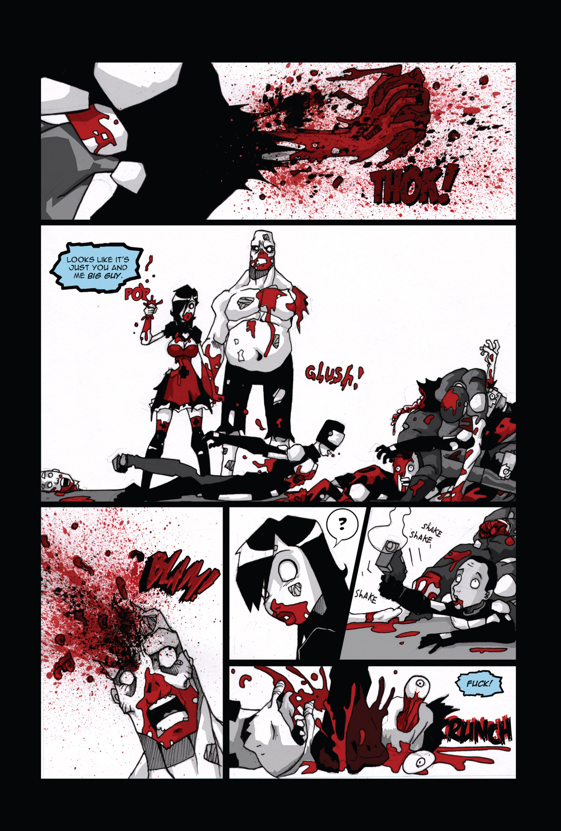 Read online Zombie Tramp (2013) comic -  Issue # TPB - 81