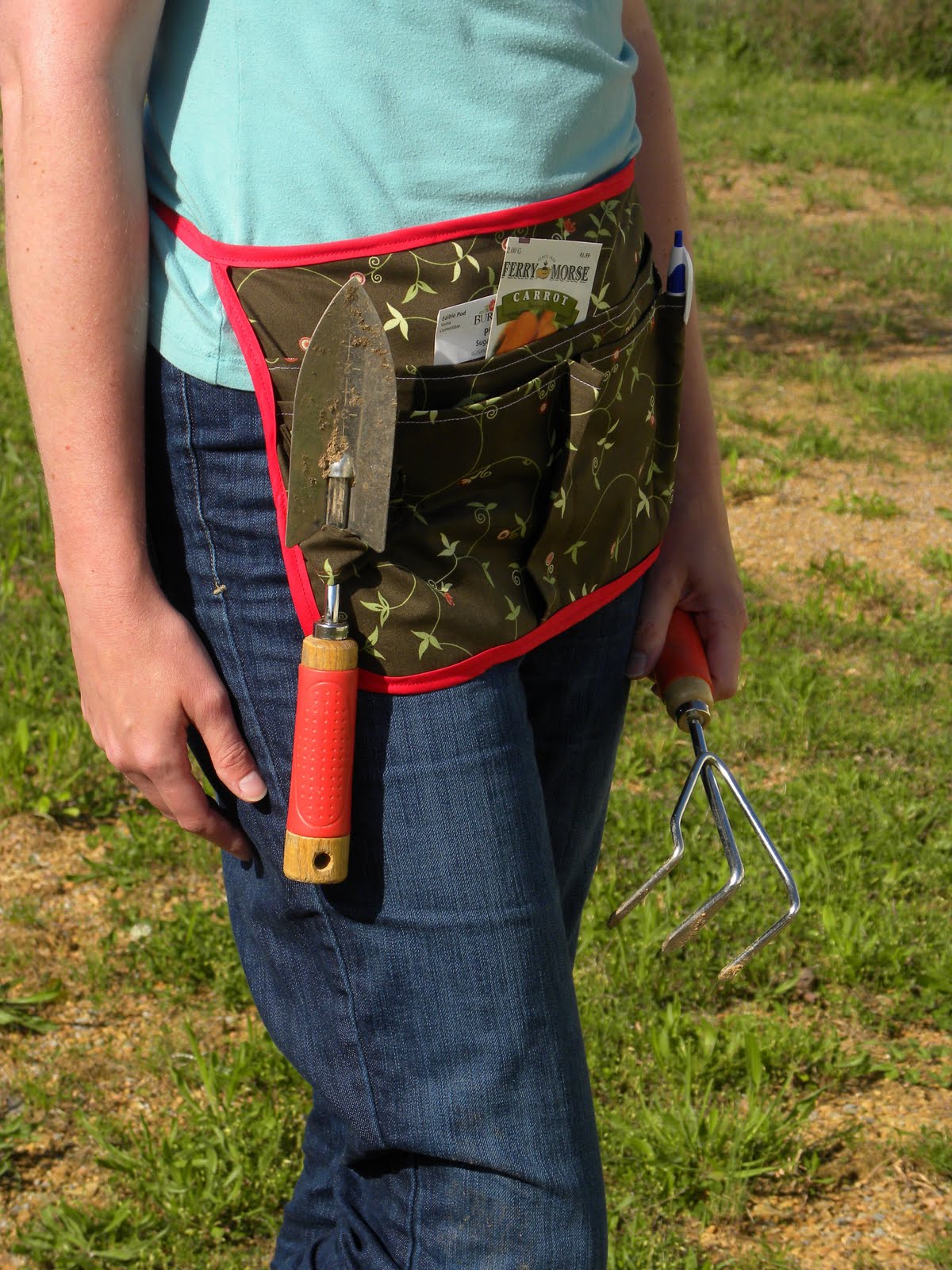 krafting with k Cute garden apron