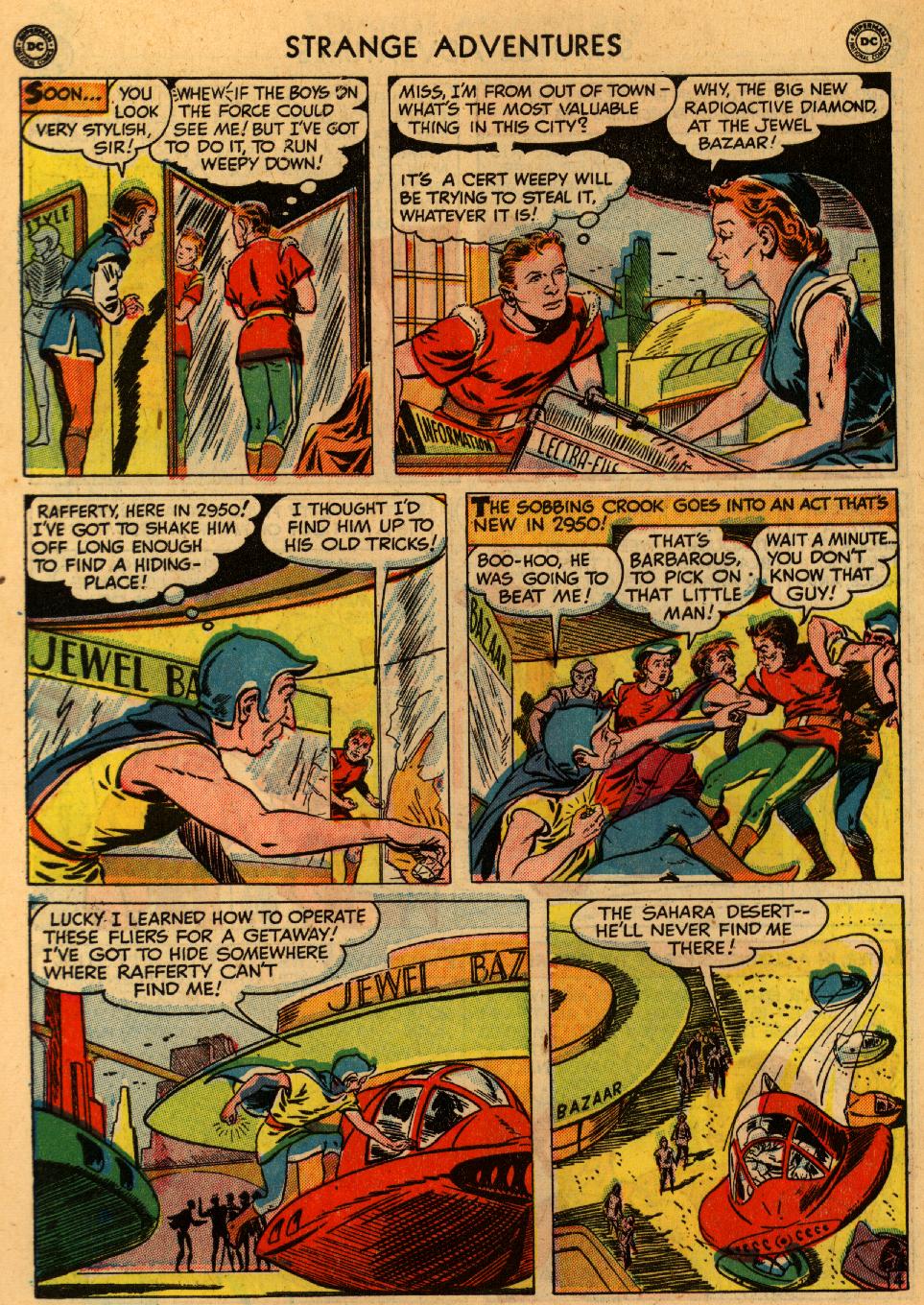 Read online Strange Adventures (1950) comic -  Issue #4 - 42