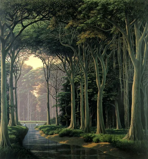 Tomás Sánchez 1948 ~ Cuban Landscape painter
