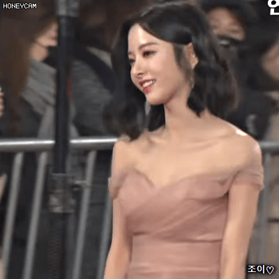 KBS 연기대상 레드카펫 우주소녀 보나.gif | 인스티즈