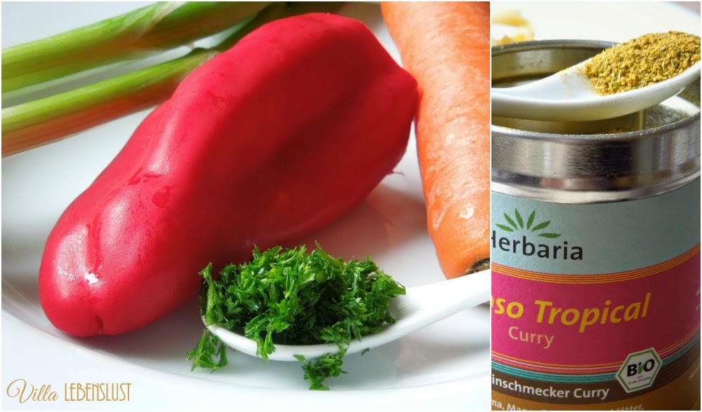 Villa Lebenslust Blog: Rezept für fruchtige Curry-Sauce mit knackigem ...