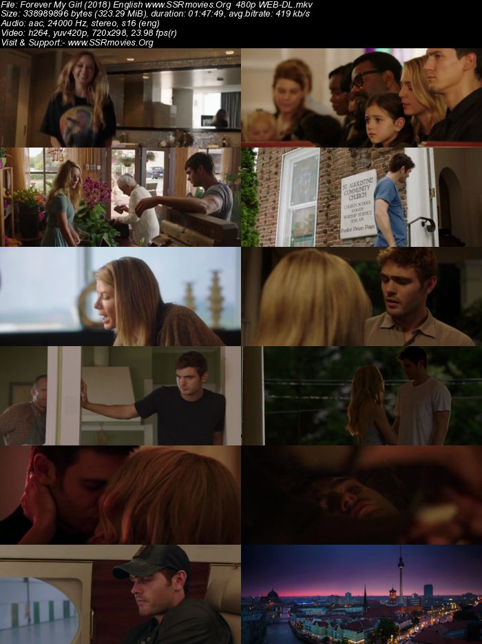 Forever My Girl (2018) English 480p WEB-DL