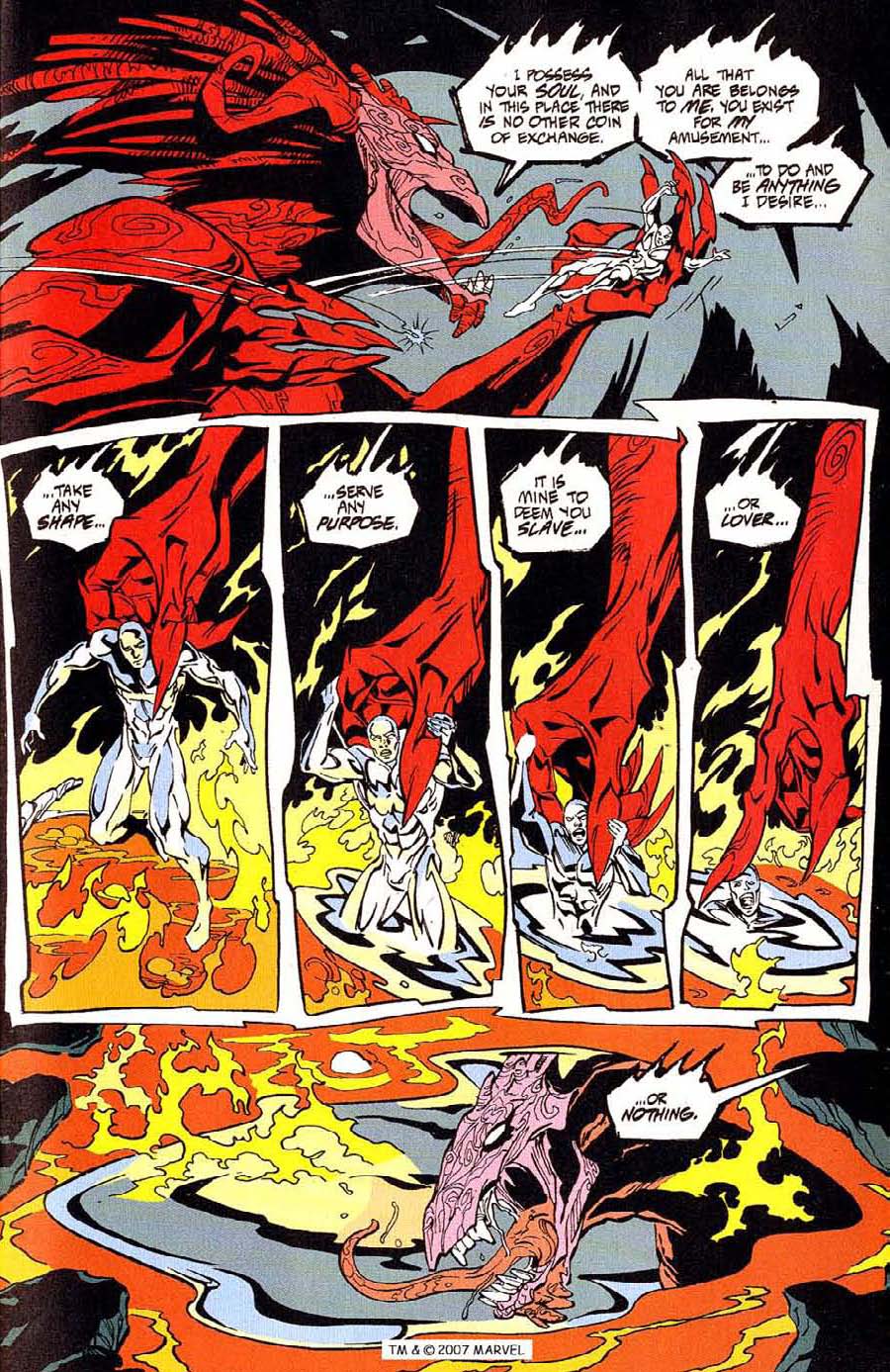 Read online Silver Surfer (1987) comic - Issue #100 - 19