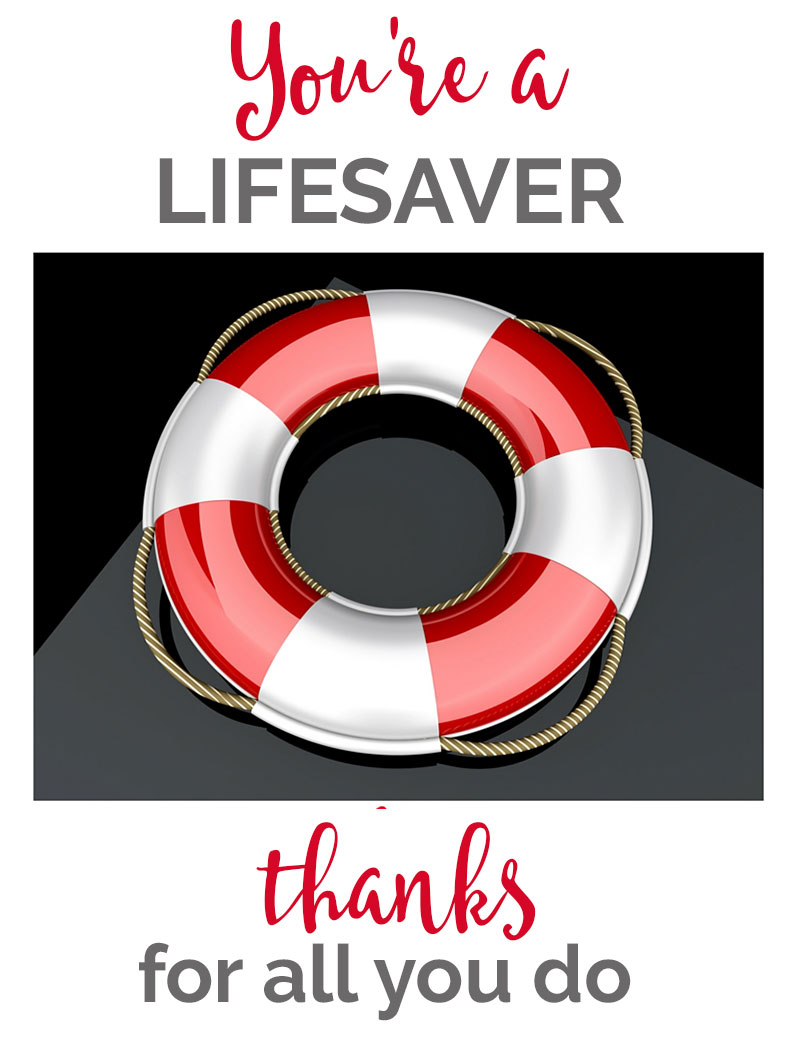 It s Written On The Wall You re A LIFESAVER Thanks For All You Do Fun  It s Written On The Wall You re A LIFESAVER Thanks For All You Do Fun