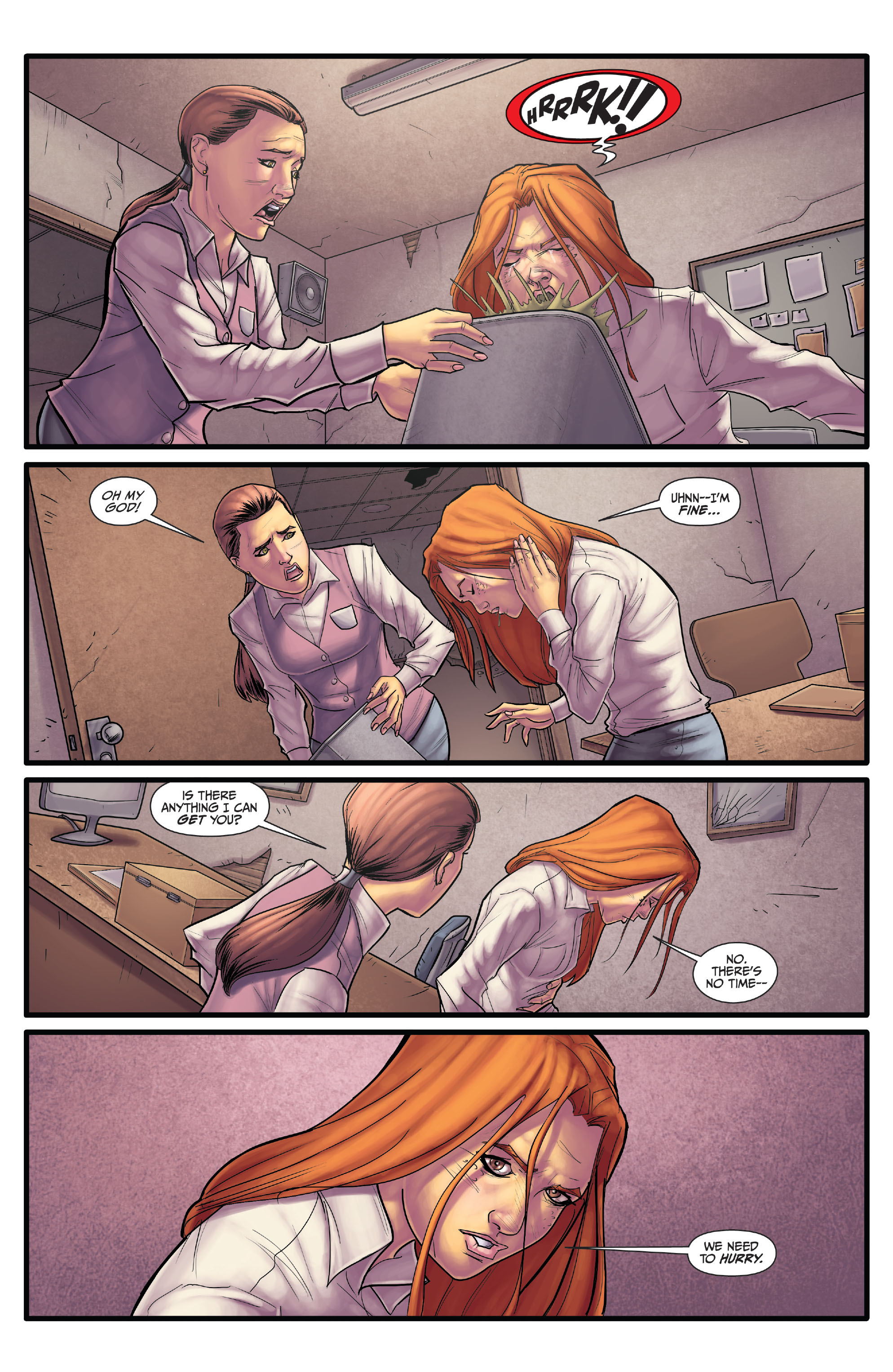 Read online Morning Glories comic -  Issue #17 - 31