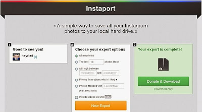 Cara download video dan foto instagram