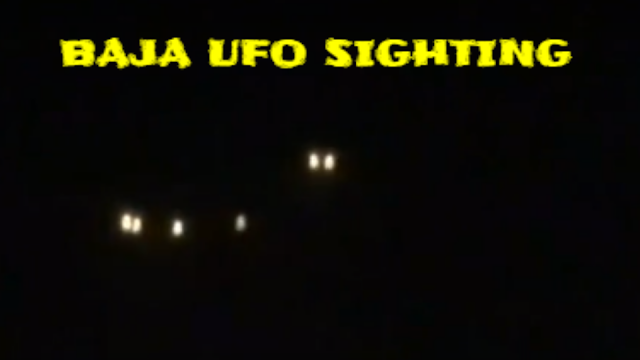 Ensenada, Baja Norte Mexico UFO sighting that's epic in size.