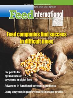 Feed International. Leader in technology, nutrition and marketing 2012-07 - November & December 2012 | TRUE PDF | Bimestrale | Professionisti | Animali | Mangimi | Tecnologia | Distribuzione
Feed International is the international resource for professionals in the world feed market to help them efficiently and safely formulate, process, distribute and market animal feeds.