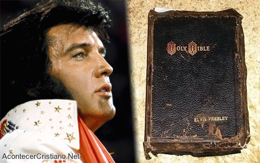 Biblia usada por Elvis Presley