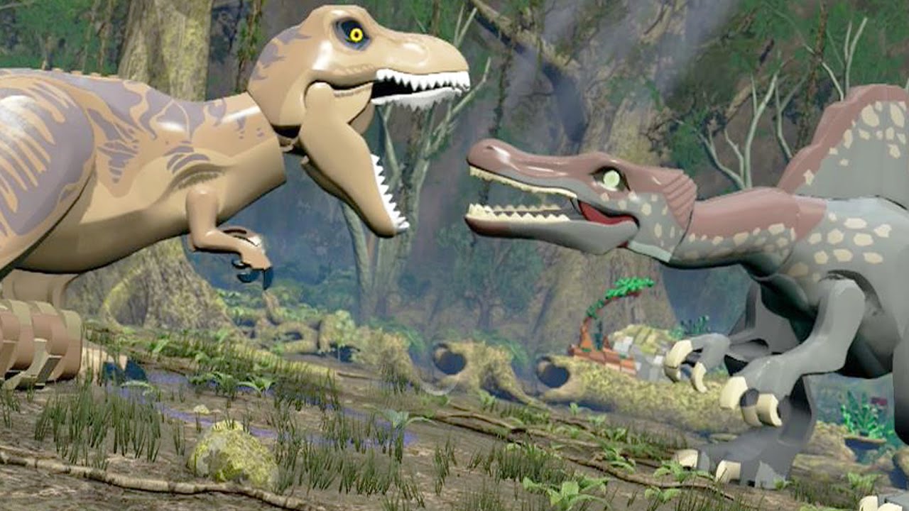 lego jurassic world spinosaurus