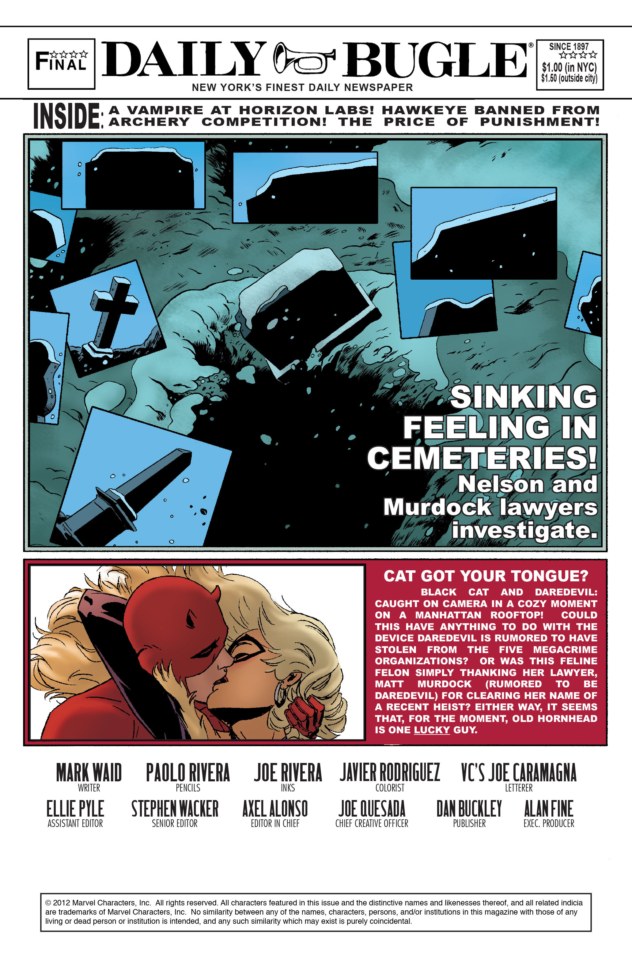 Read online Daredevil (2011) comic -  Issue #9 - 2
