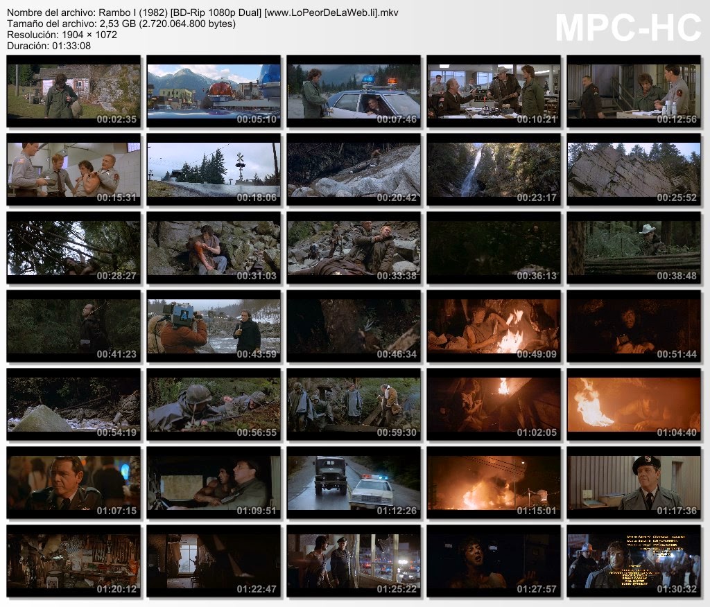 Rambo - La Colección (1982-2008) [1080p. Dual]