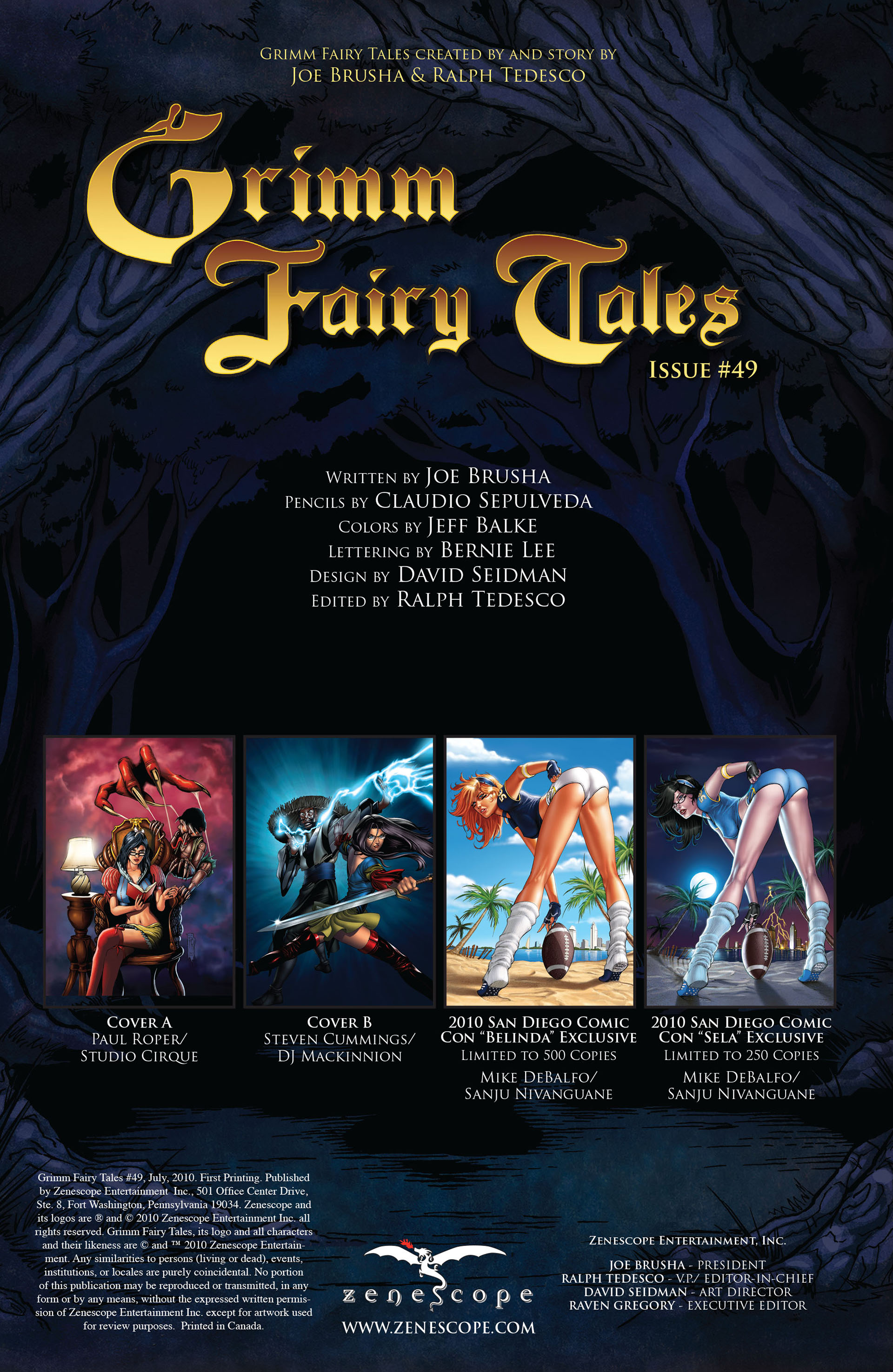 Read online Grimm Fairy Tales (2005) comic -  Issue #49 - 2