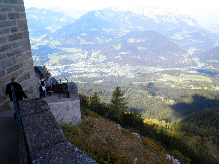 At the Eagles's Nestis on top of the Kenlstein Mountain.