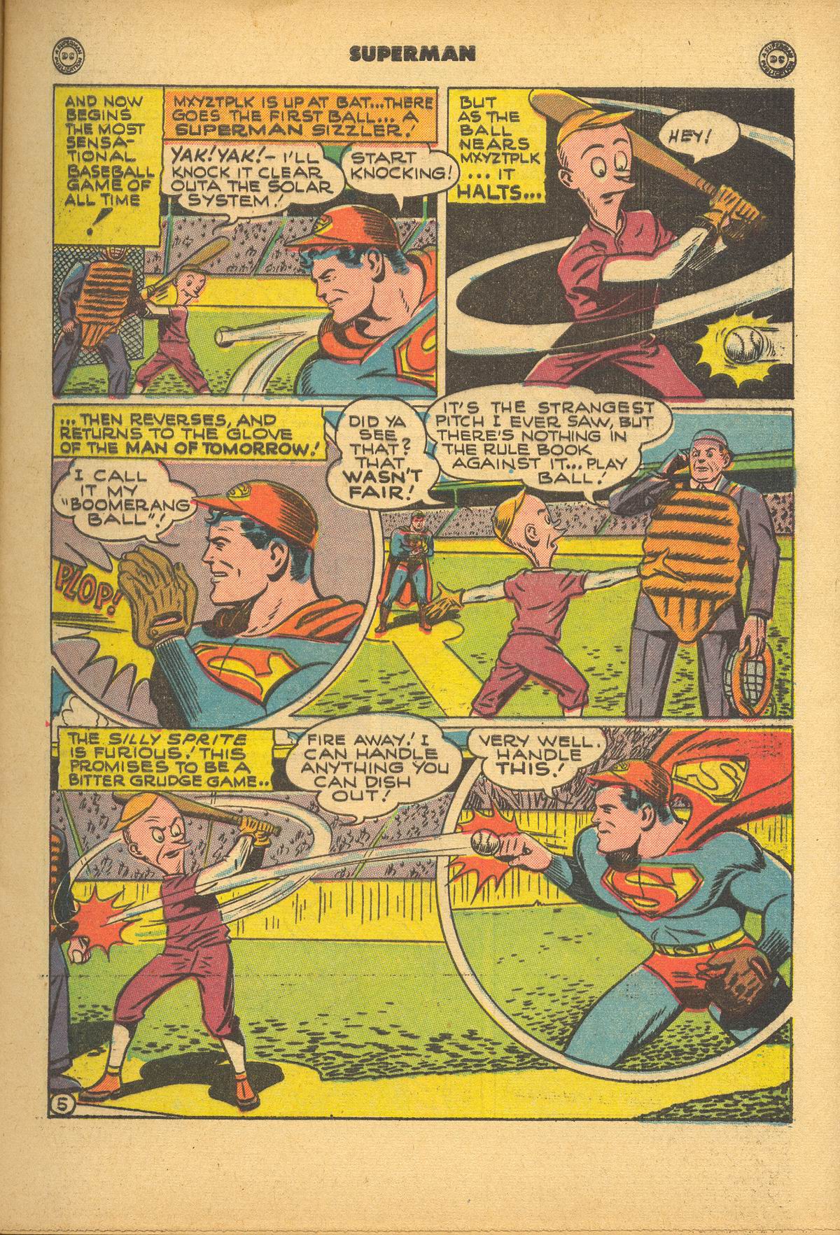 Read online Superman (1939) comic -  Issue #46 - 7