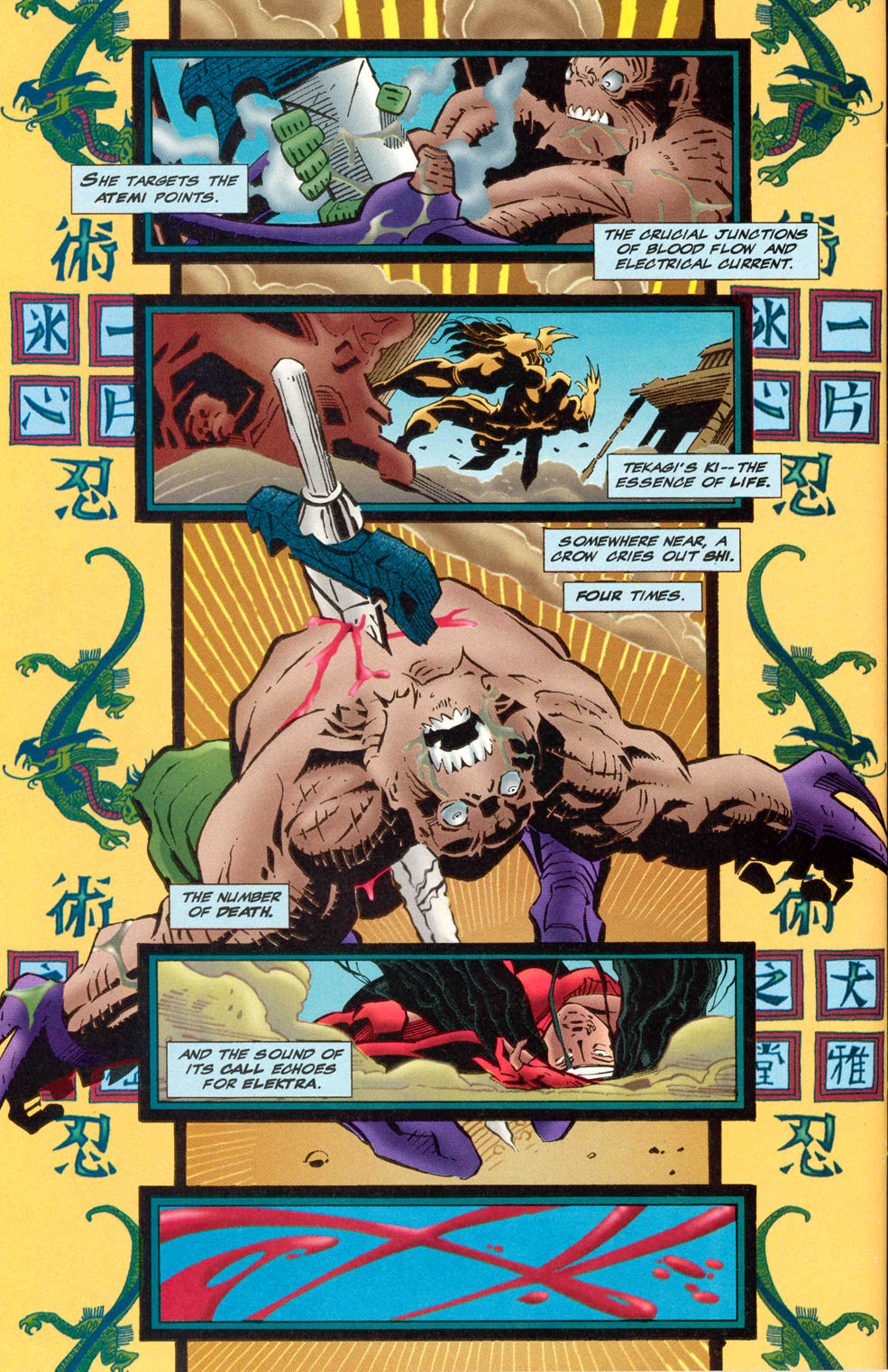 Read online Elektra (1995) comic -  Issue #2 - 32