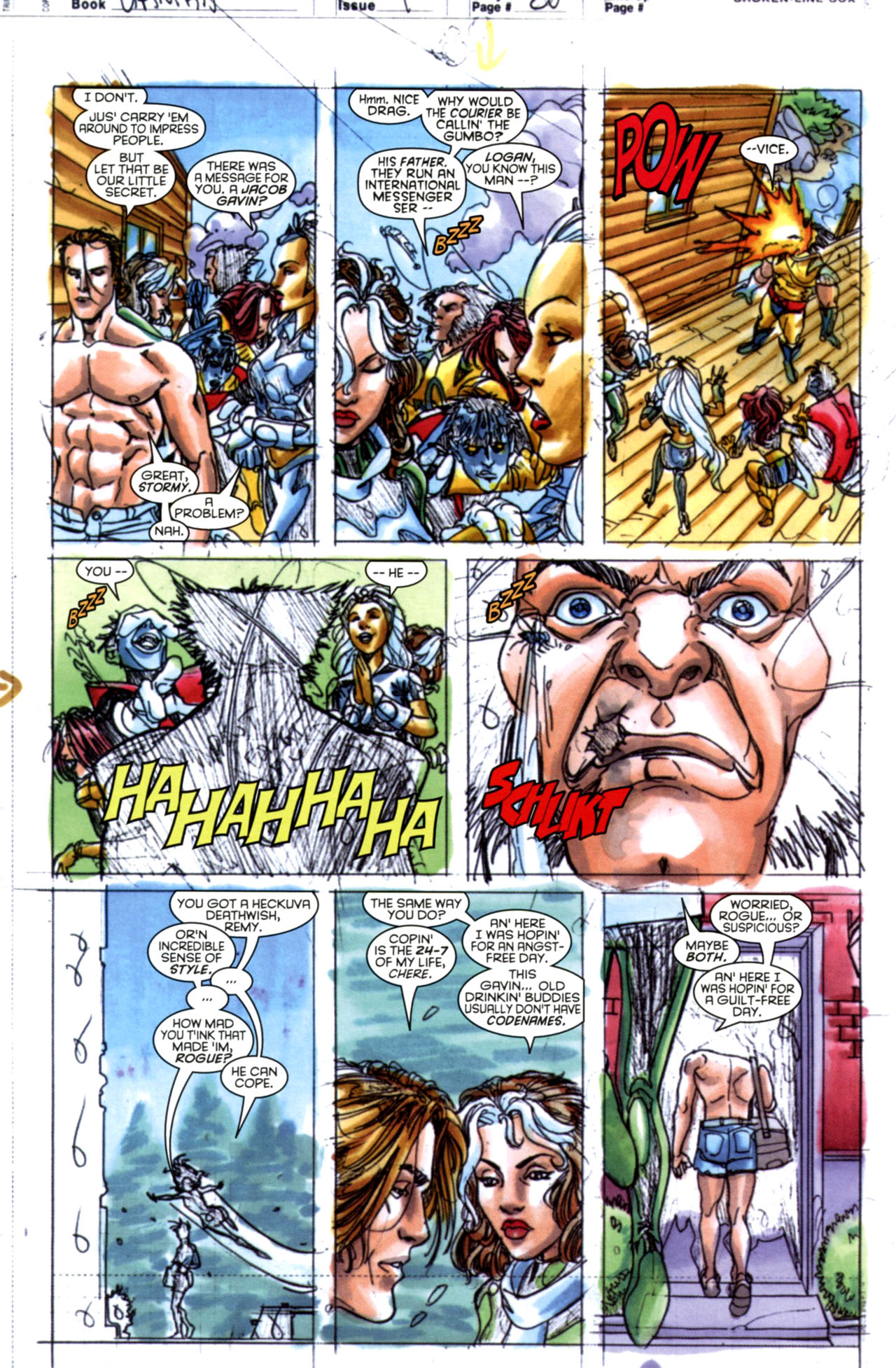 Read online Gambit (1999) comic -  Issue #1 (Marvel Authentix) - 26