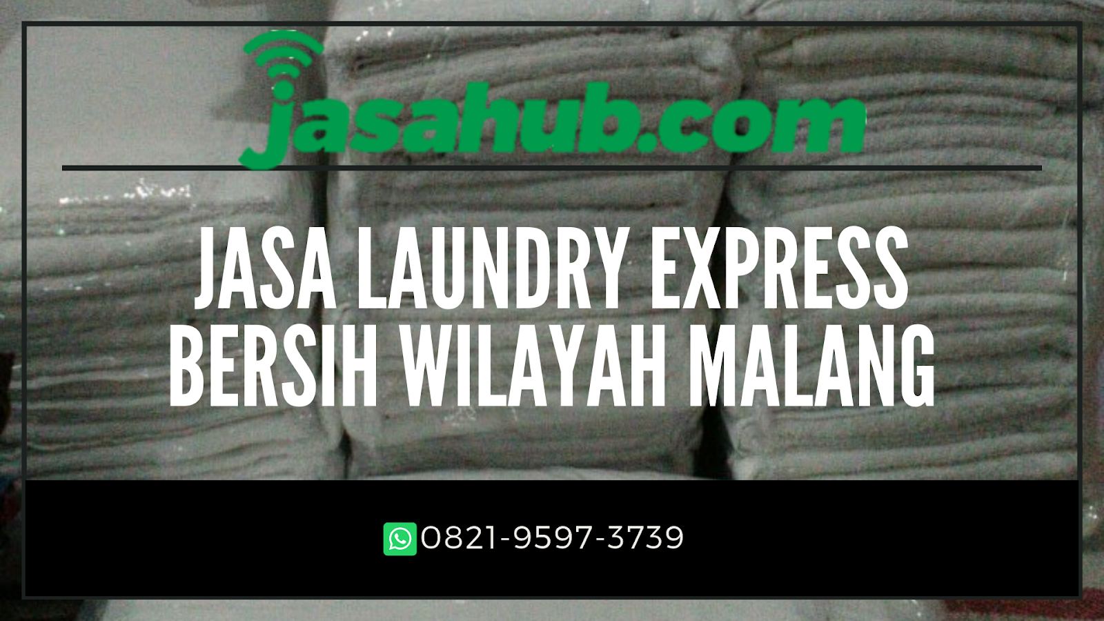 Jasa Laundry Antar Jemput Call/WA 082195973739, Laundry Express Malang