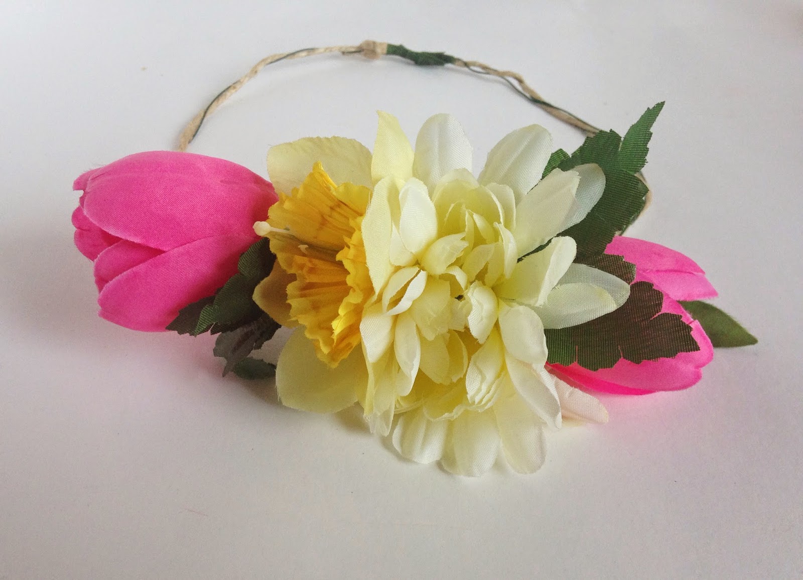 emily faith Howto Make Fake Flower Crowns