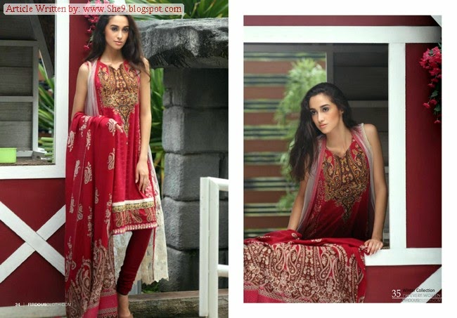 Firdous Pashmina Collection 2014 | Firdous Cloth Mills Pashmina Shawl ...