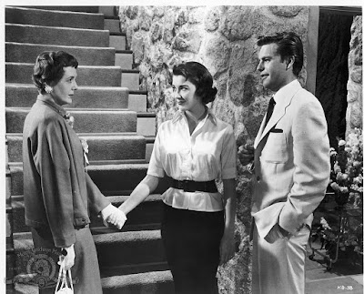 Robert Wagner, Mary Astor and Virginia Leith in A Kiss Before Dying (1956)