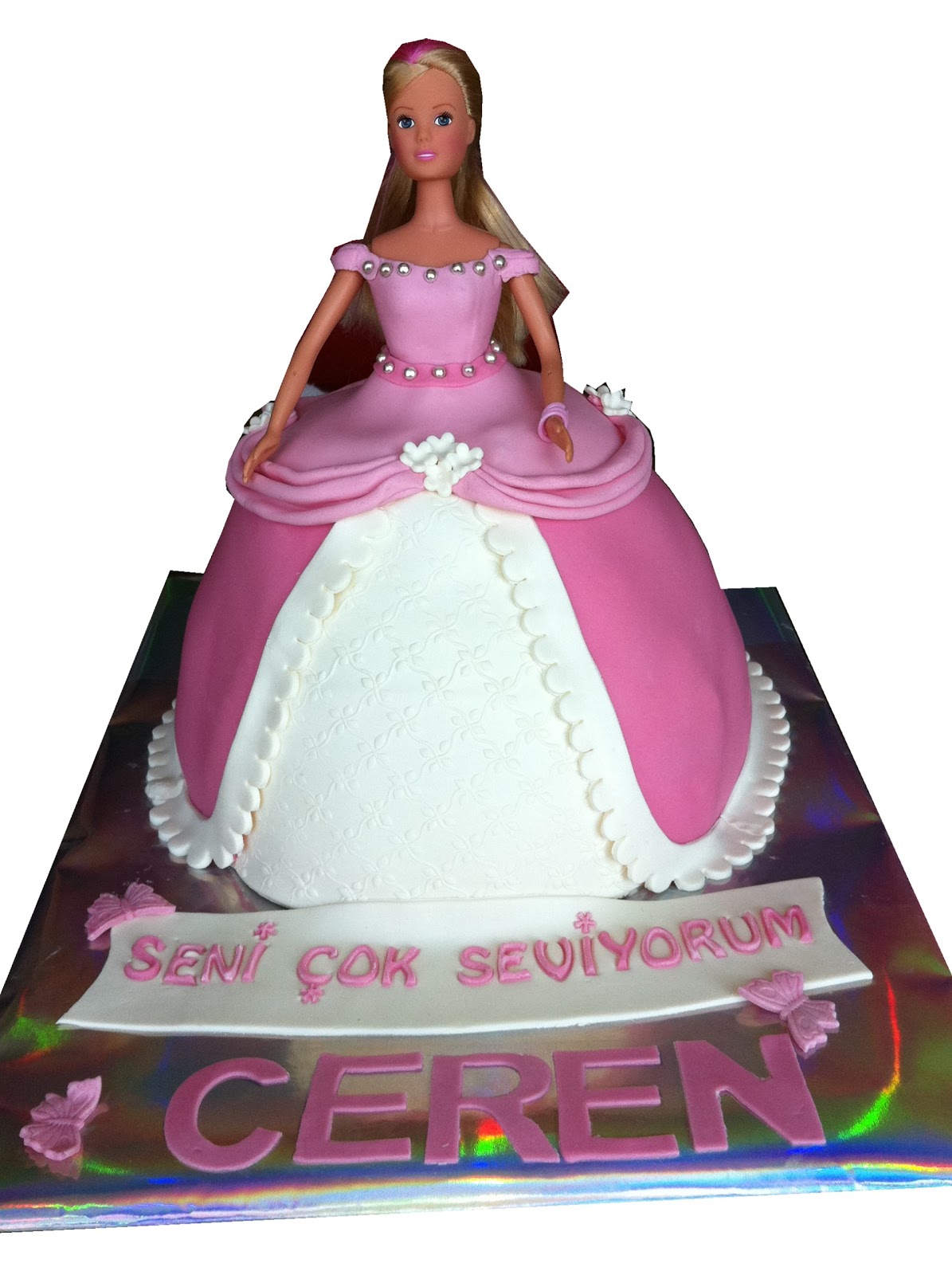 SEVGİYLE PASTA Barbie Pasta