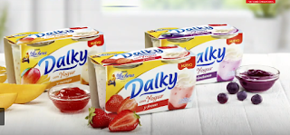 Postre refrigerado Dalky con yogur gratis