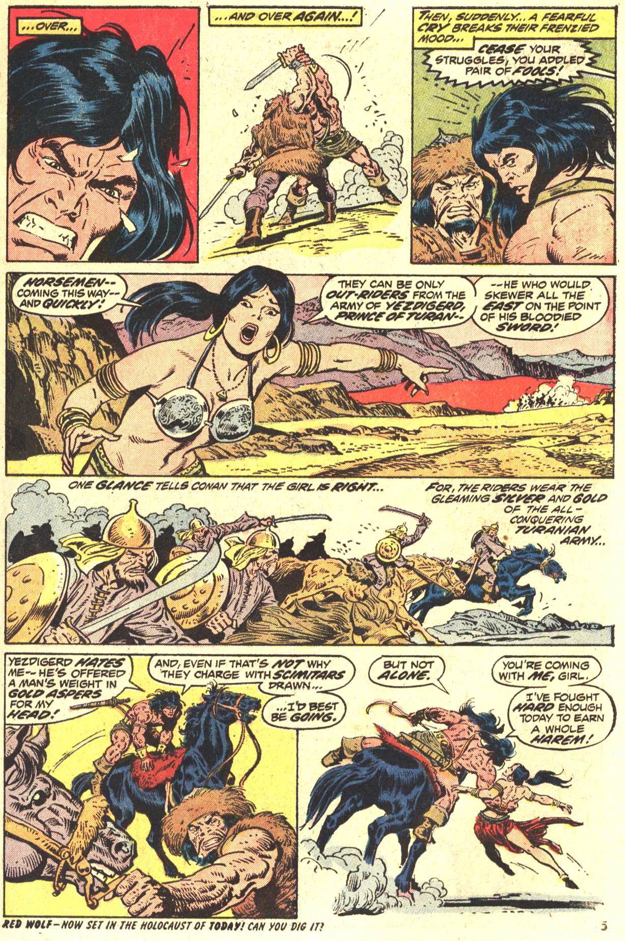 Read online Conan the Barbarian (1970) comic -  Issue #27 - 5
