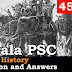 Kerala PSC History Question and Answers - 45