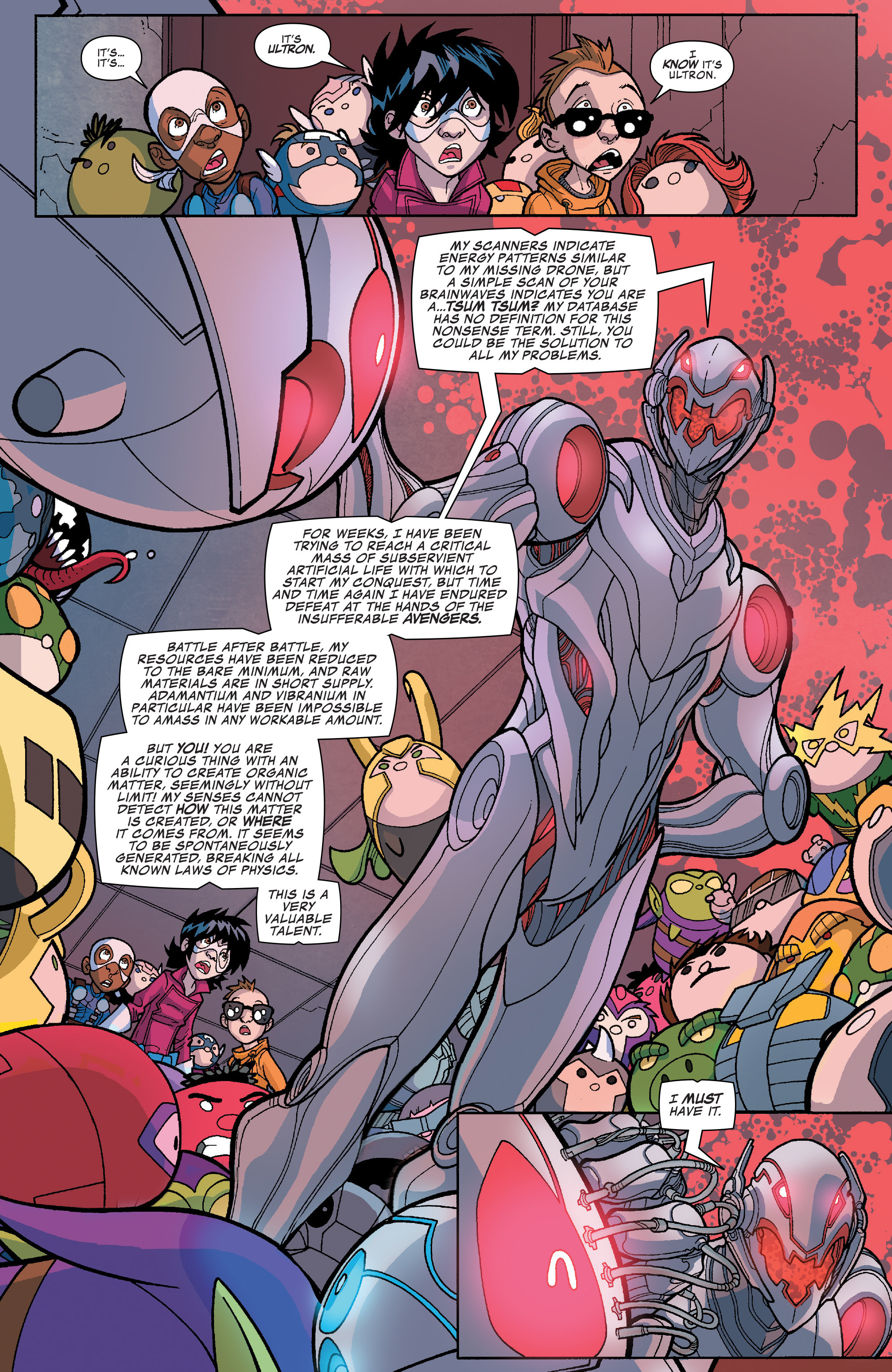 Read online Marvel Tsum Tsum comic -  Issue #4 - 3