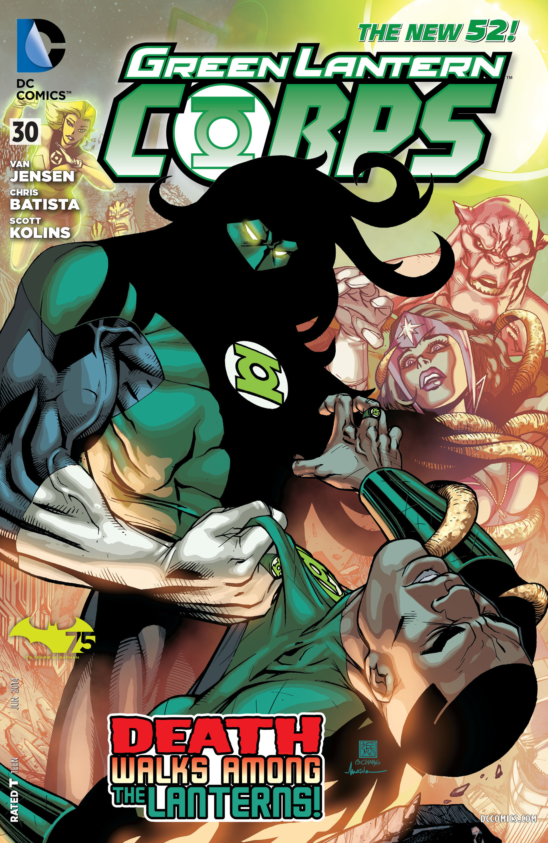 Read online Green Lantern Corps (2011) comic -  Issue #30 - 1