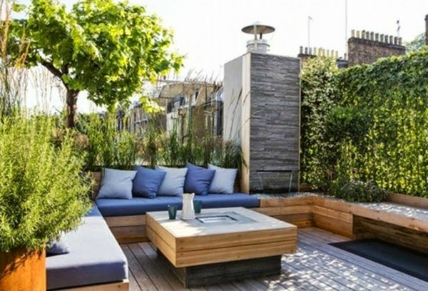A roof terrace design – new fantastic ideas!
