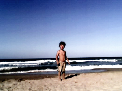 Mediterraneo boy in the beach