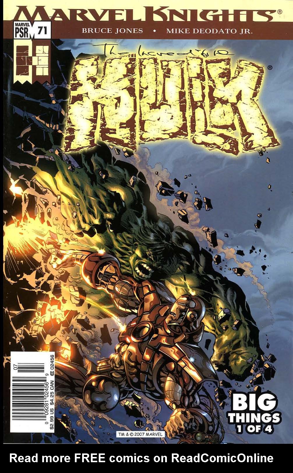 Read online The Incredible Hulk (2000) comic -  Issue #71 - 1