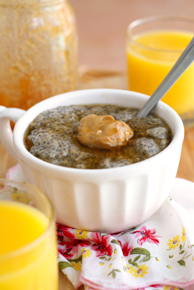 Peanut Butter and Honey Chia Seed Pudding The Two Bite Club