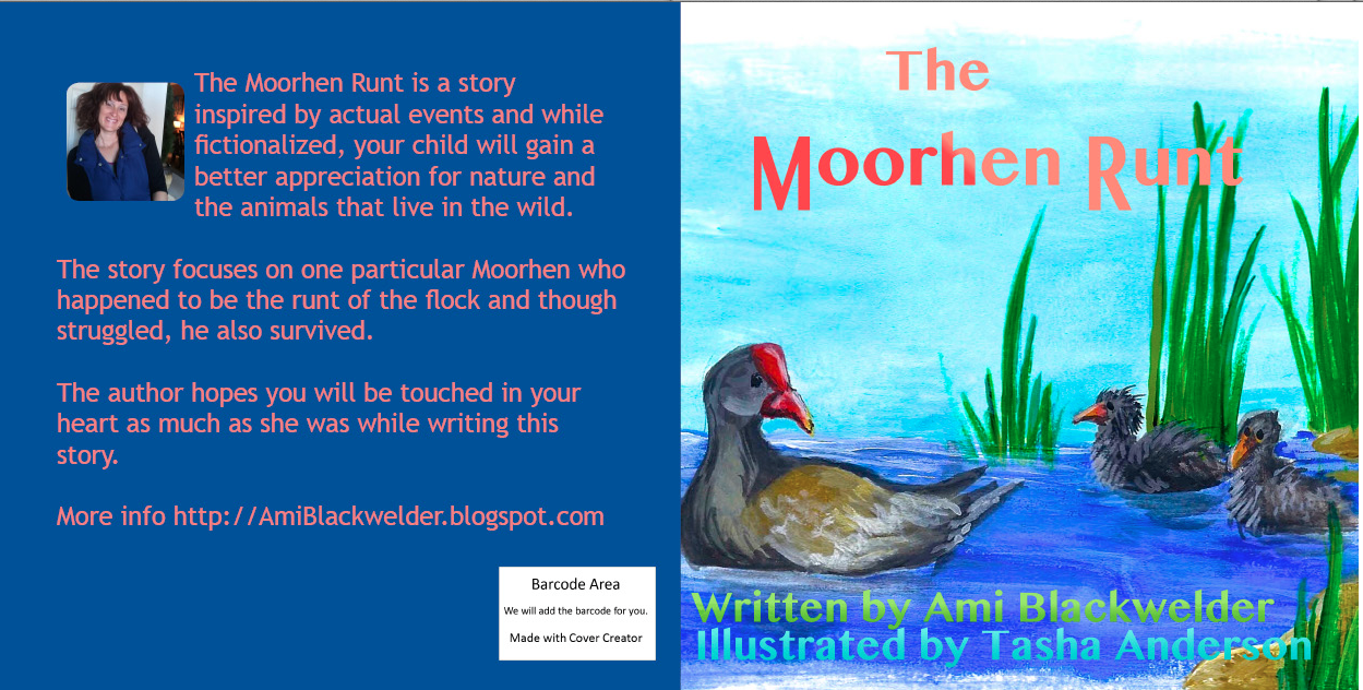 CLICK TO BUY (NEW) 8.5 by 8.5 full color version of The Moorhen Runt