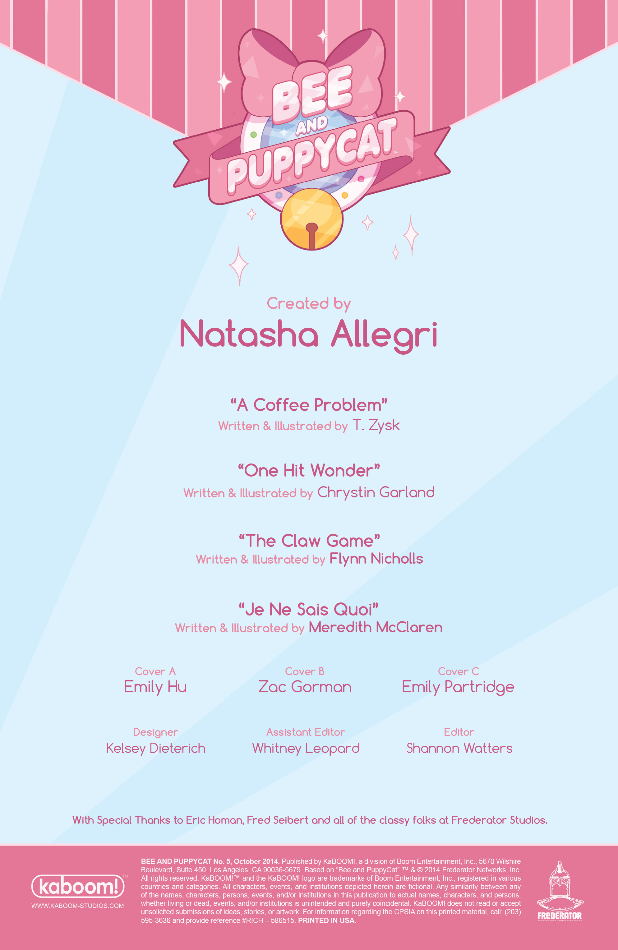 Read online Bee and Puppycat comic -  Issue #5 - 2