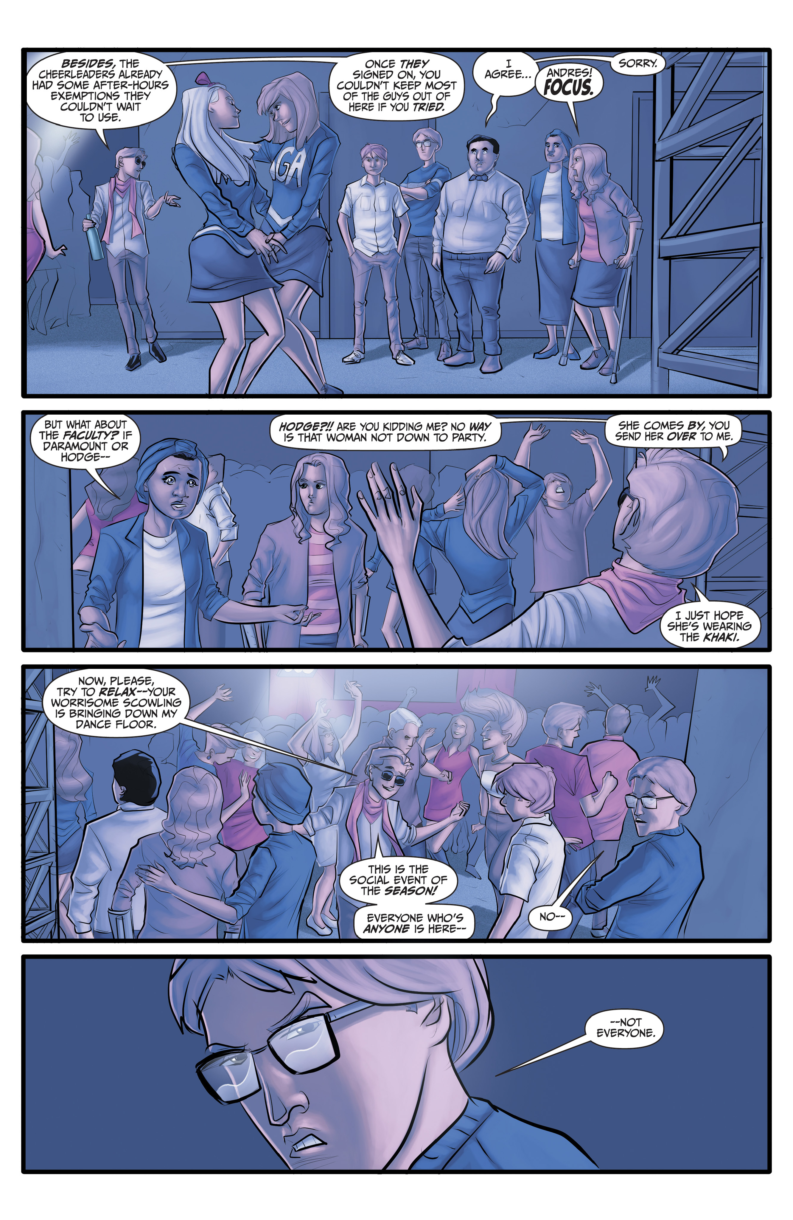 Read online Morning Glories comic -  Issue #47 - 8