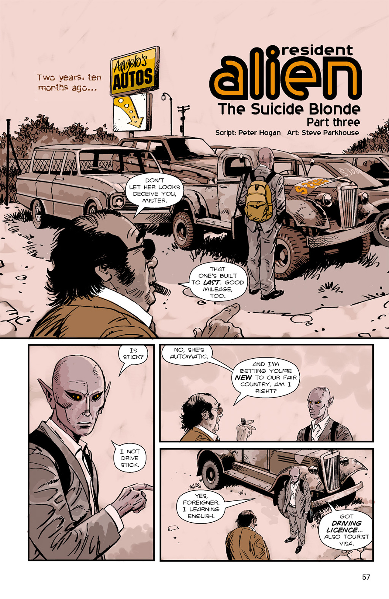 Read online Dark Horse Presents (2011) comic -  Issue #20 - 59