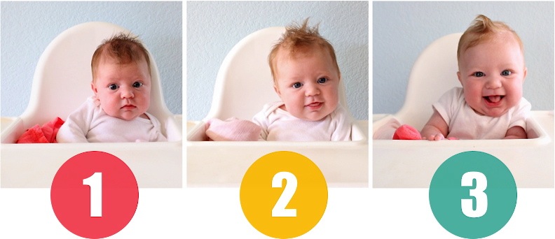 дети до года. годовалый ребенок. третий месяц. первый год жизни ребенка. фотосессия для новорожденных по месяцам.