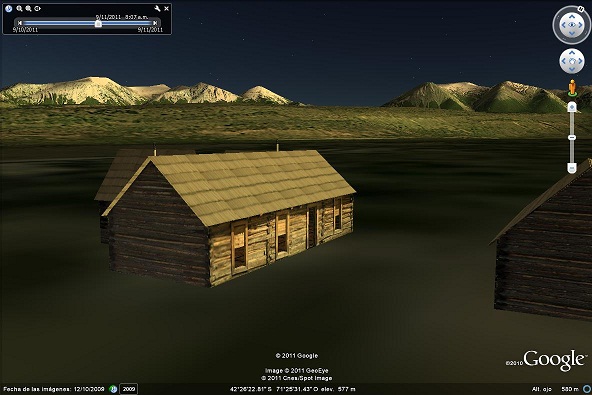 Cabaña de Butch Cassidy en Google Earth Realizada por Juan Manuel Gómez. Está publicada