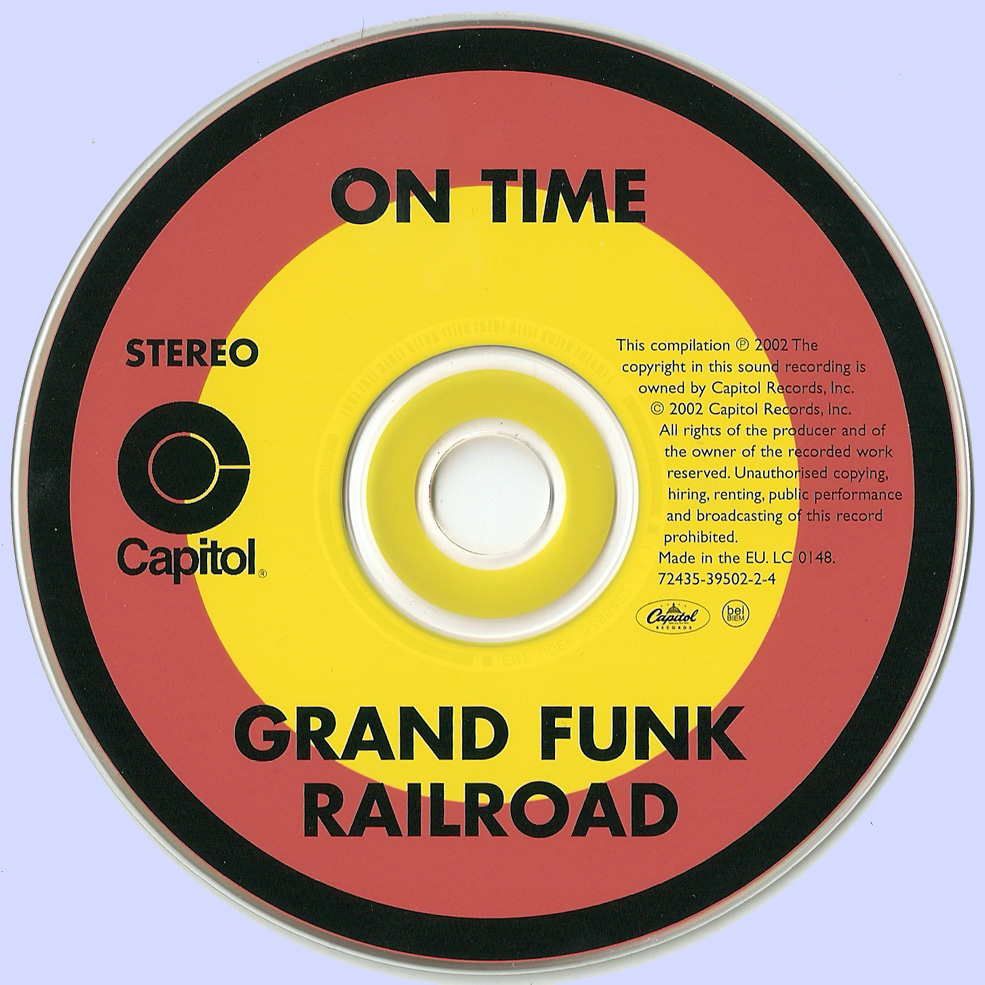 Plain and Fancy: Grand Funk Railroad - On Time (1969 us, solid classic ...