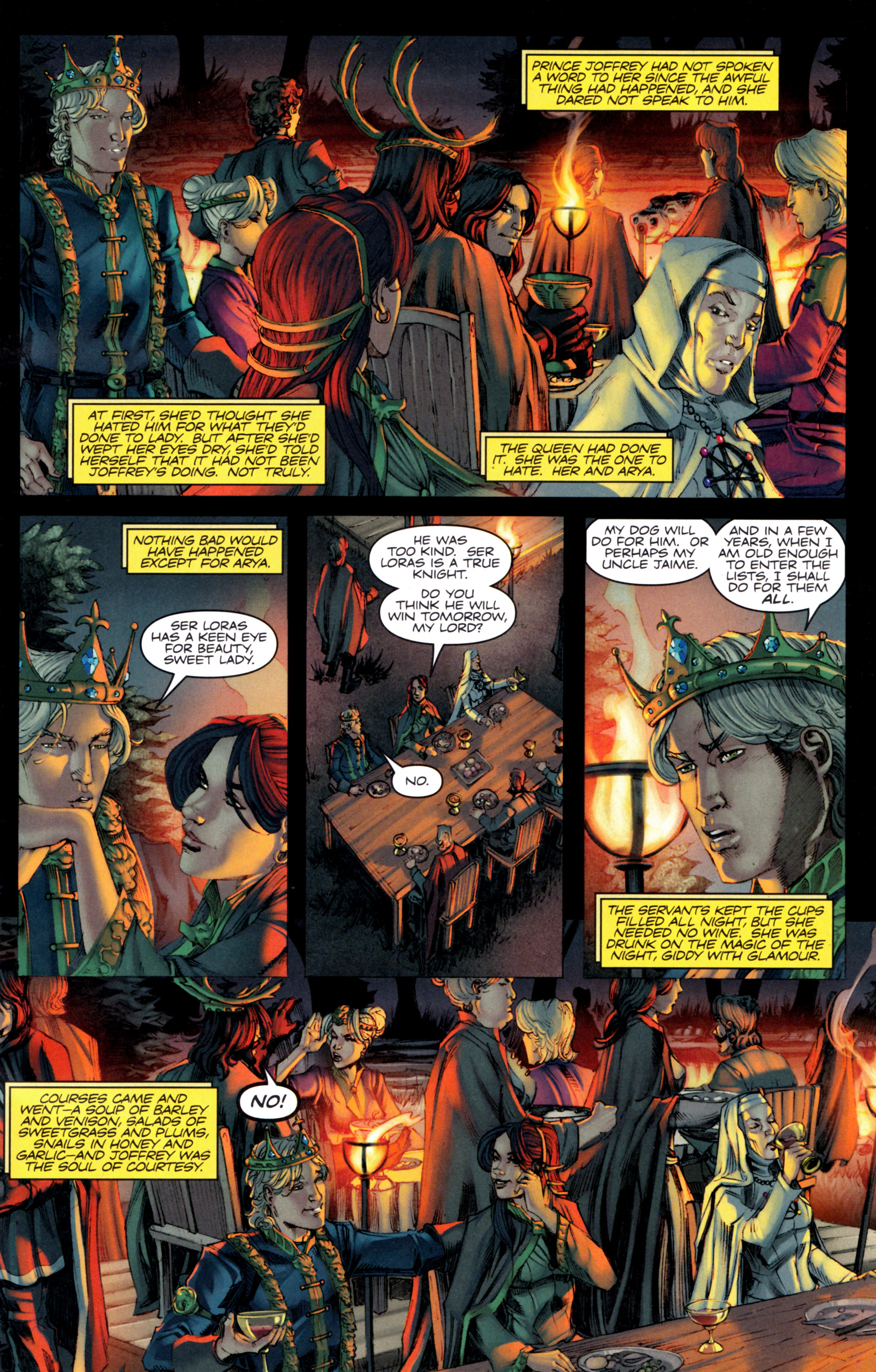 Read online A Game Of Thrones comic -  Issue #9 - 13