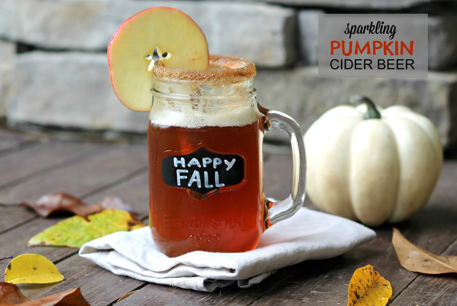 Sparkling Pumpkin Cider Beer Carolina Charm