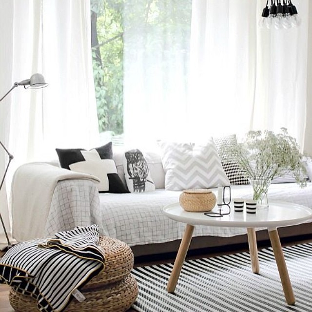 Mood Board Modern Boho Living Room | Little House of ...