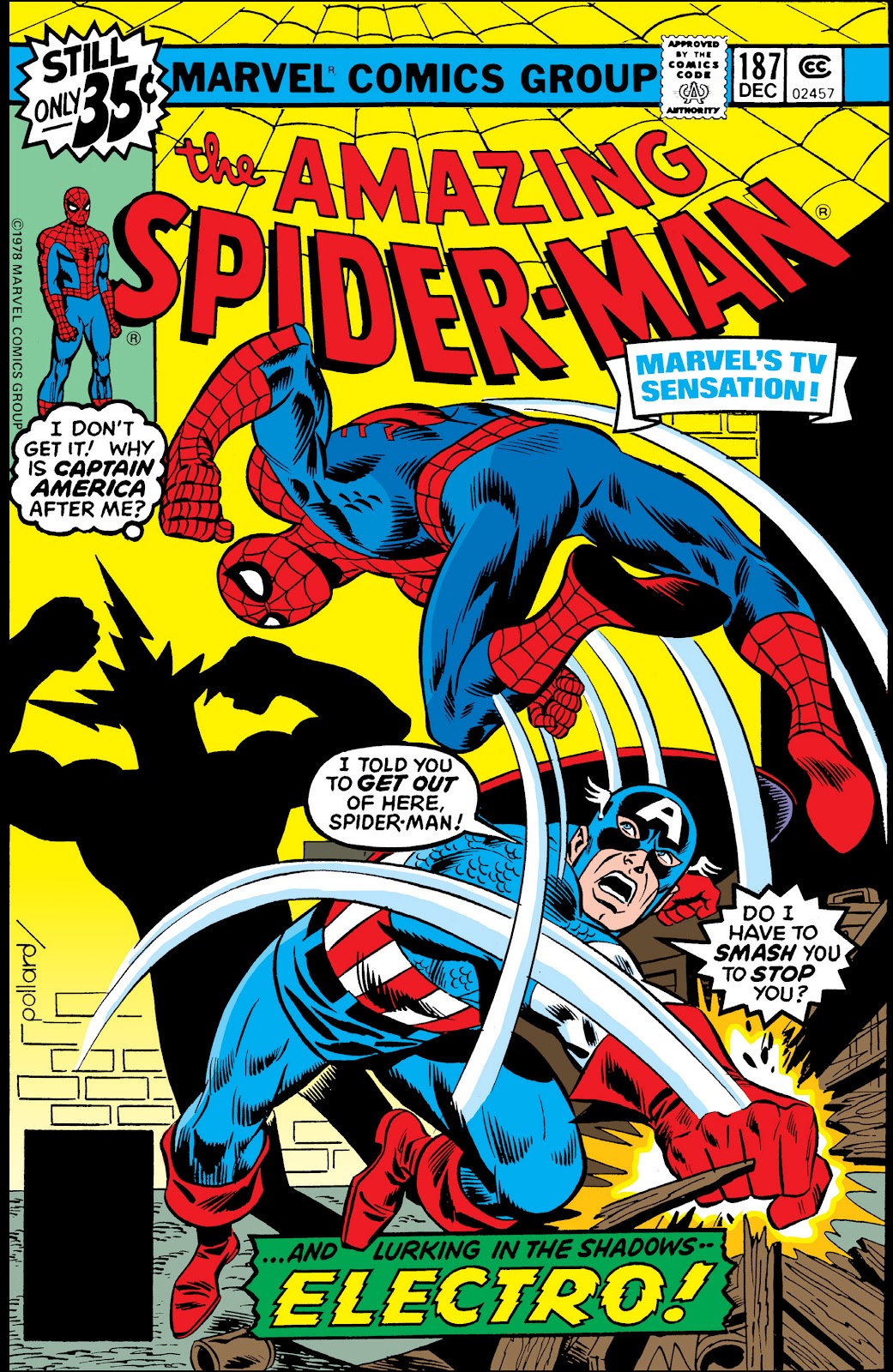 The Amazing Spider-Man (1963) issue 187 - Page 1