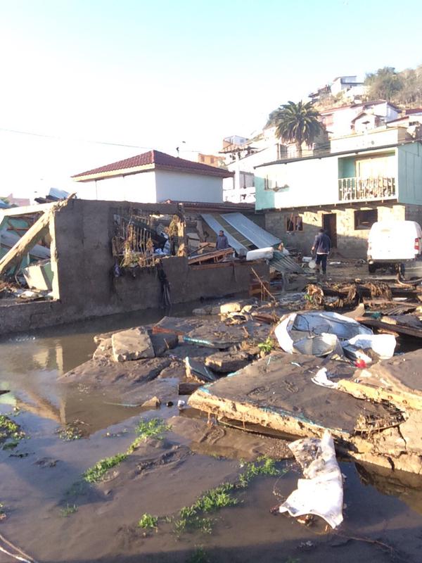 En imágenes Así quedó coquimbo tras el Terremoto y tsunami Tepuy Digital