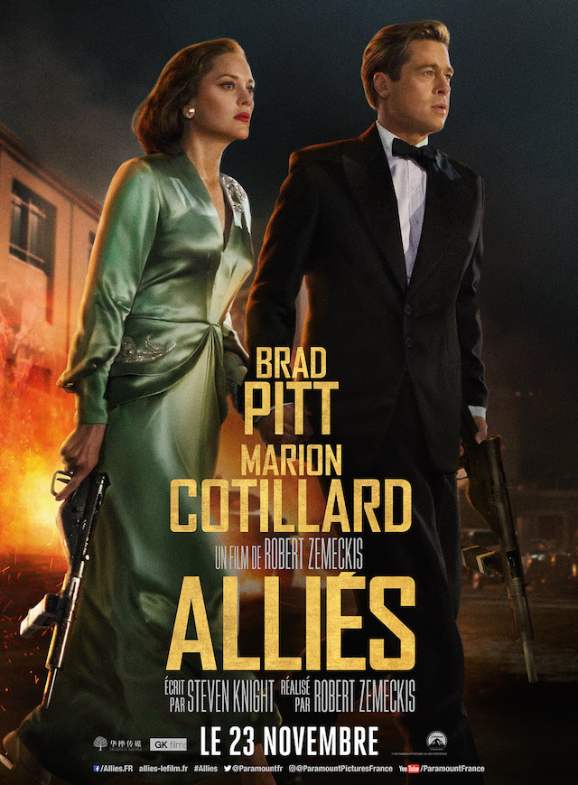 Allied (Alliés) movie poster